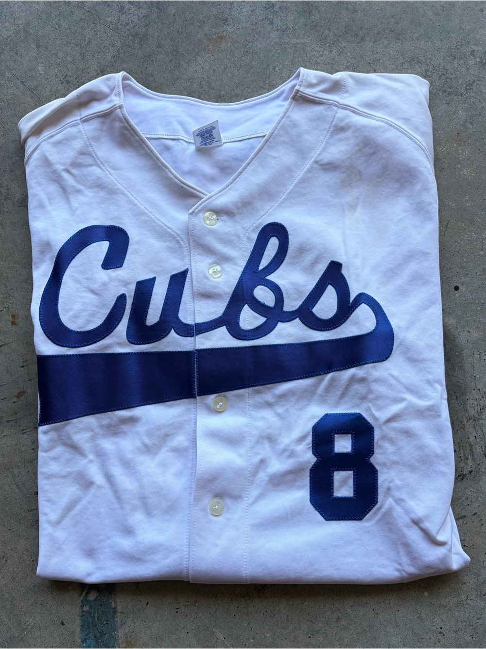 Vintage 90s Cubs Baseball Jersey Russell